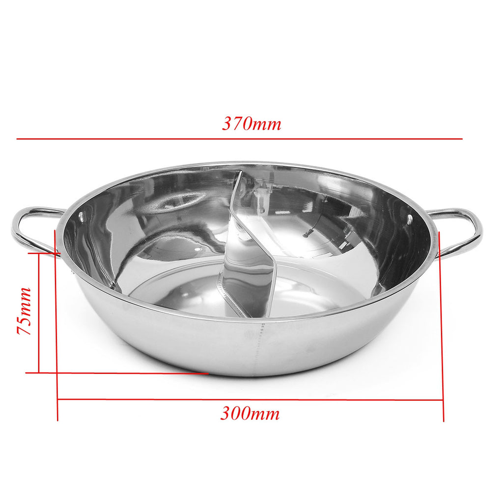 Dual Site Cooking Pot