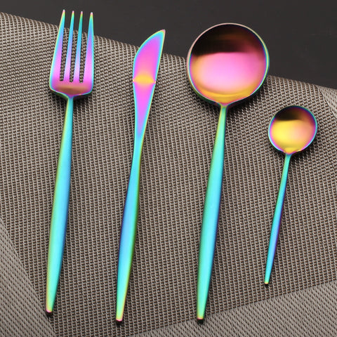 Rainbow Dinnerware Set