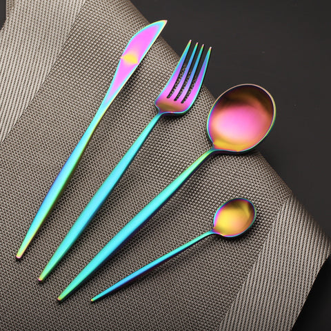 Rainbow Dinnerware Set
