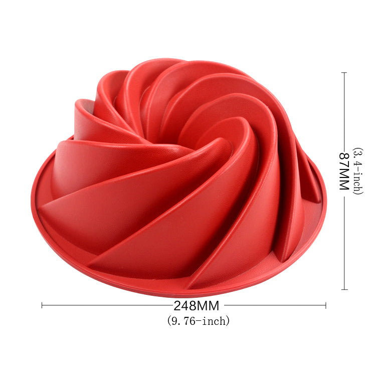 Spiral Shape Silicone Mold