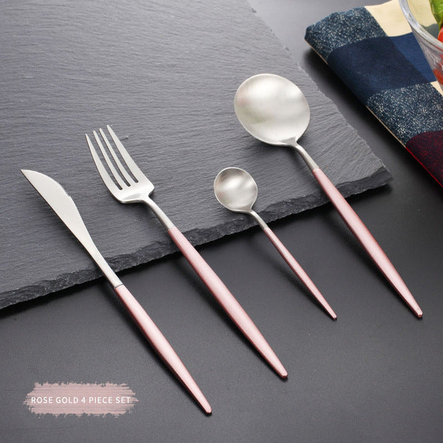 Stainless Steel Western Cutlery Set